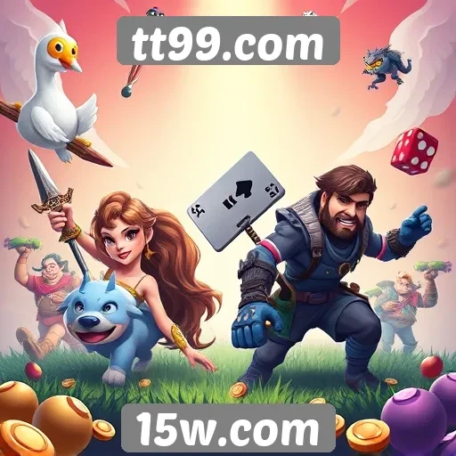 Análise da seleção de jogos disponíveis no tt99.com